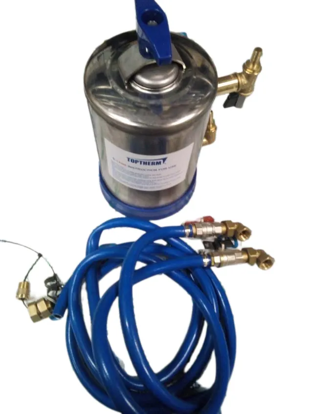 Druckbehälter zur Reinigung B-tank aus Edelstahl mit Clean Boiler Additiv für wandhängende Heizkessel, Teilenummer PX-027311