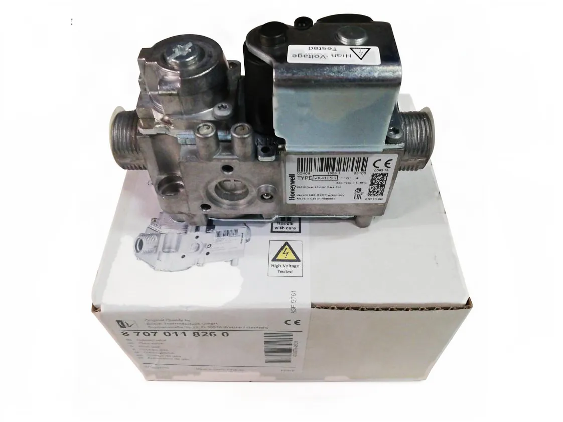 Válvula gás Junkers ZW23-AE23 Novatherm (Honeywell VK4105G 1161 4), referência 87070118260
