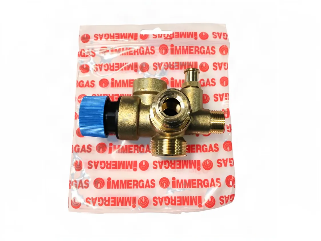Colector Immergas Zeus Maior - Victrix Zeus con valvula seguridad, referencia 3.018342