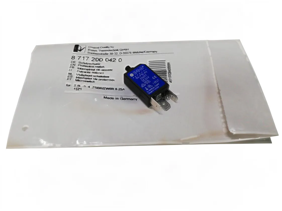Interruptor Junkers ZWR24-3KDE 23 S2800, referencia 87172000420