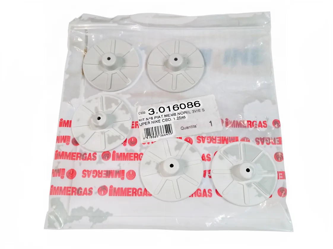Plato Immergas membrana (kit 5 uds), referencia 3.016086