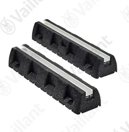 Supporti Vaillant pavimento anti-vibrazione 0600x163x98mm (kit 2uds) (0020252059), codice ricambio 0020250226