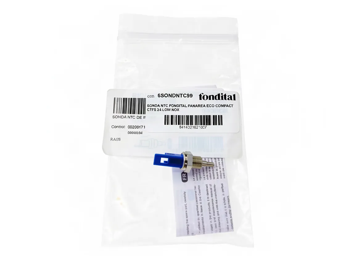 Sonda NTC Fondital Panarea Eco Compact CTFS 24 Low NOX, referencia 6SONDNTC99