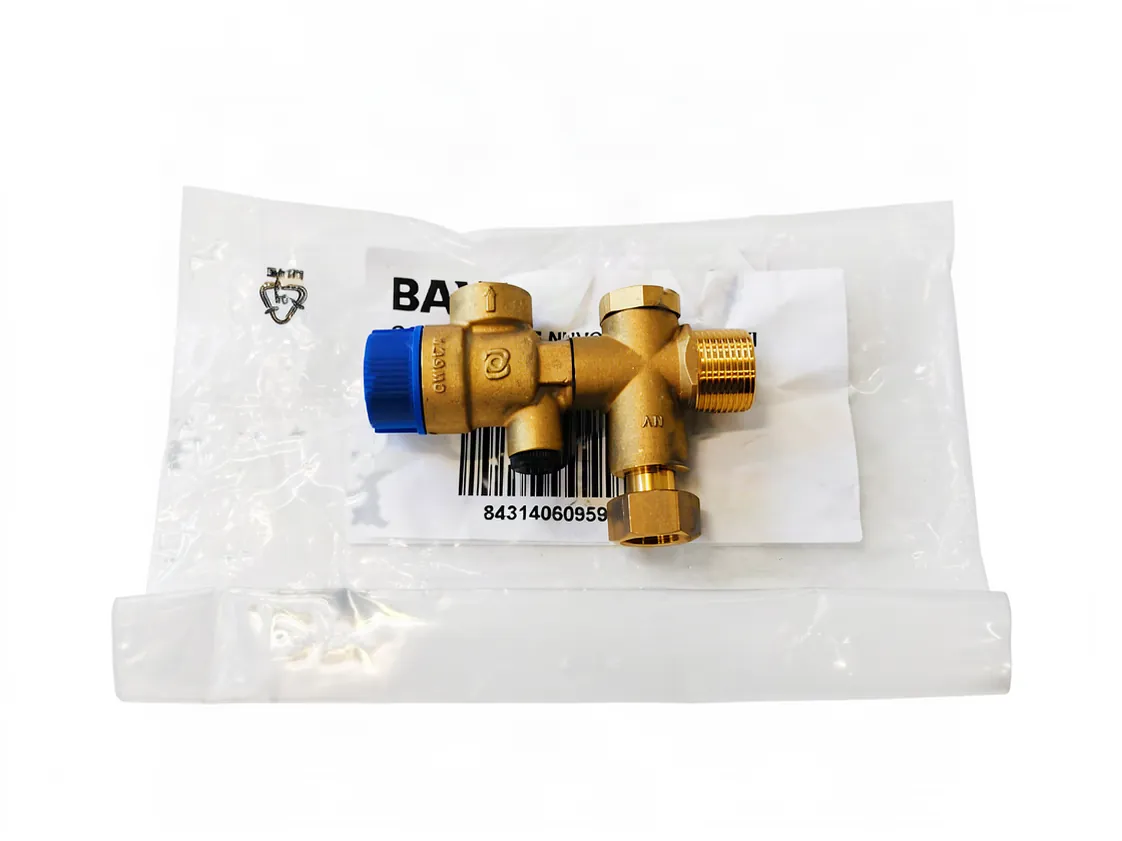 Válvula seguridad Baxi Roca Nuvola 24i ( con conector de entrada ), referencia JJJ005623820