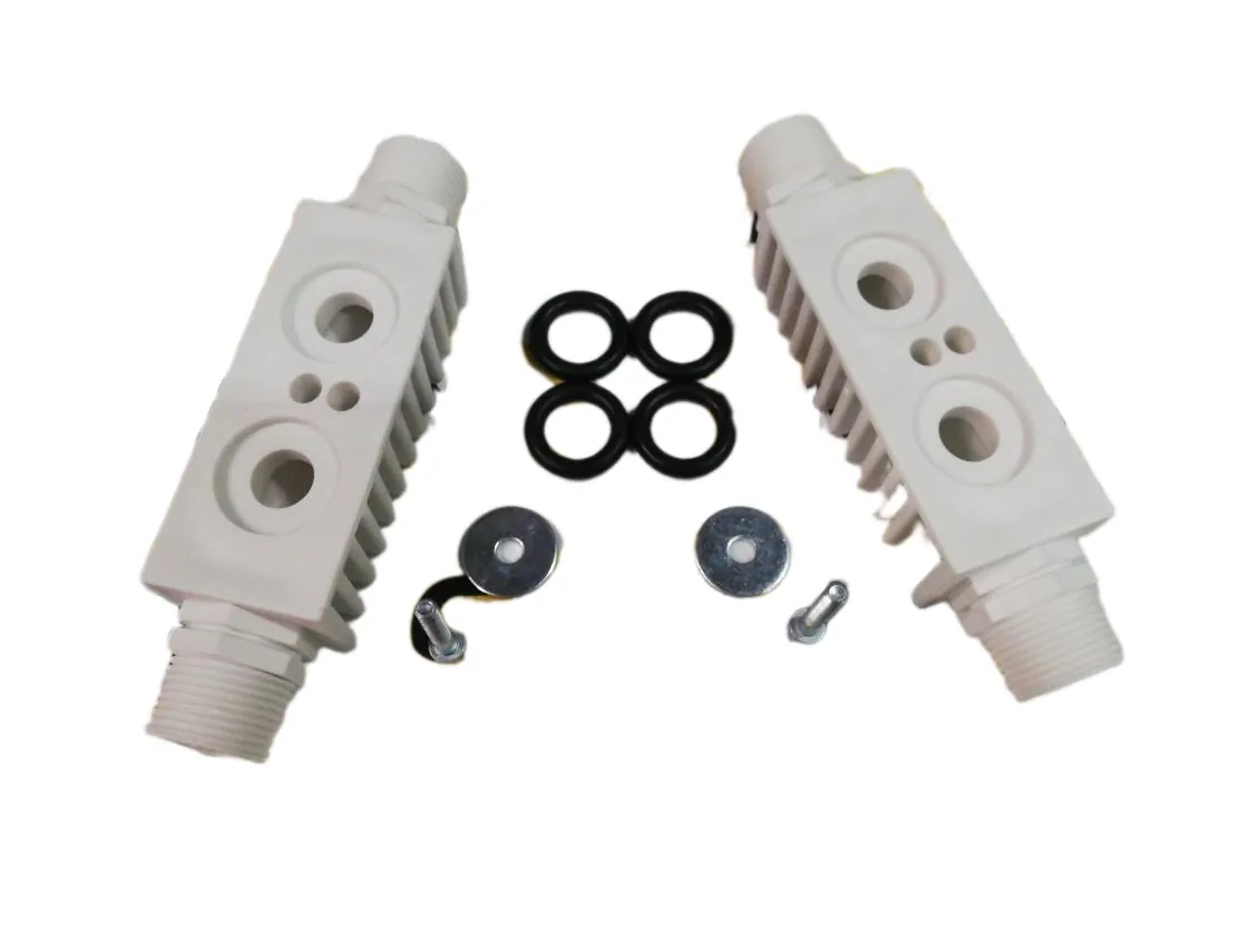 Descaling adapter for plate heat exchanger F44600, part number FE-015373