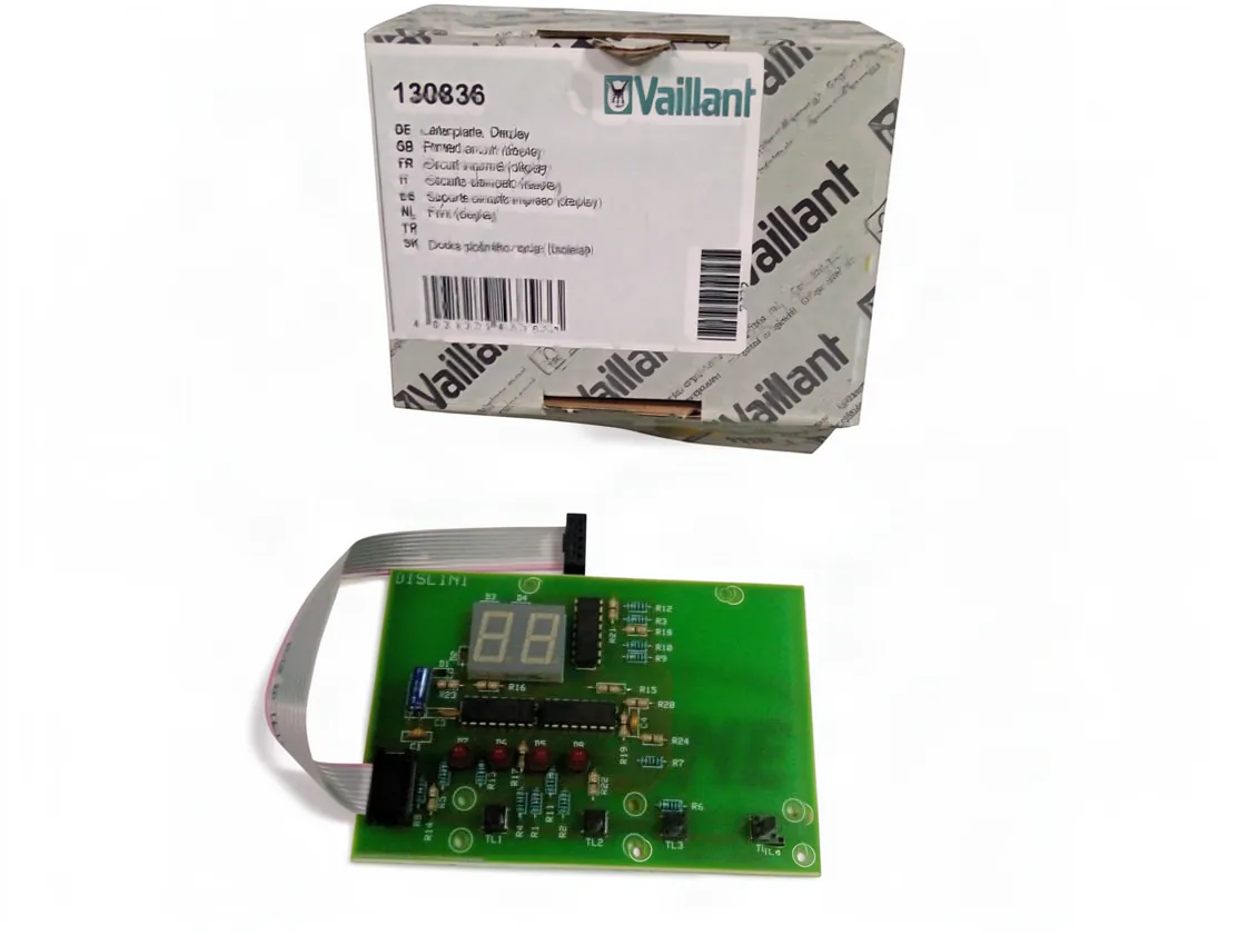 Placa eletrónica Vaillant VMW 232-1 Display, referência 130836