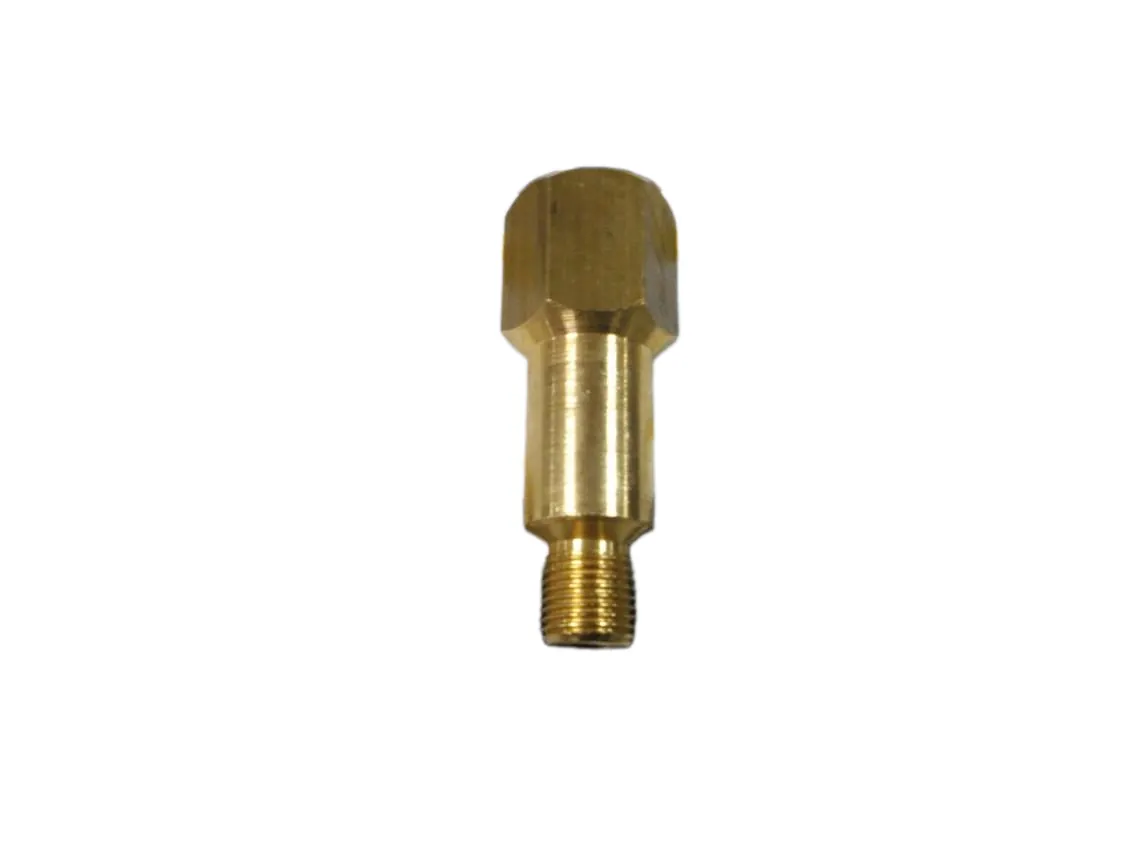 Pressure gauge elbow fitting 1/8M - 1/4H, part number ZM-028394