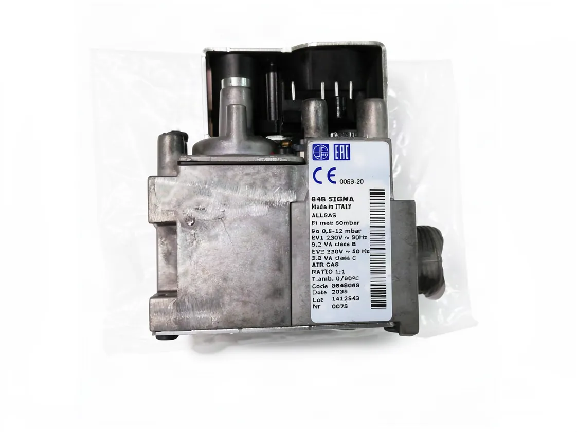 Vanne gaz Domusa Evolution EV35DX-DXM-C-CKX (Sit 848 sigma 220V), référence CGAS000016