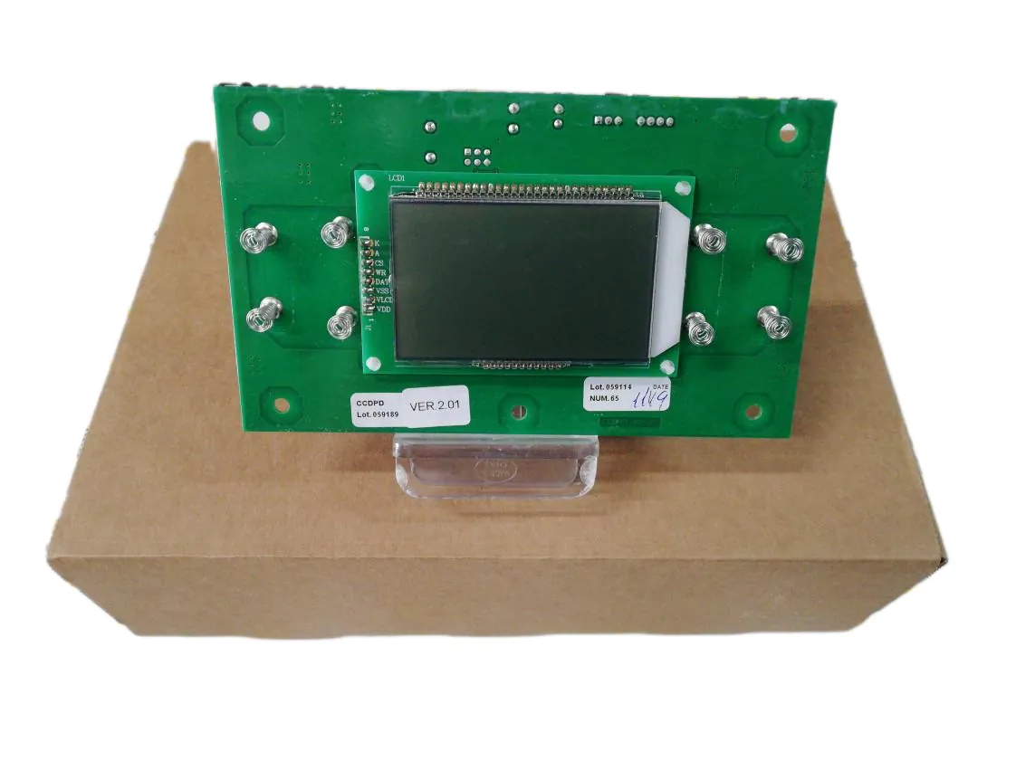 Placa eletrónica Domusa Bioclass NG display ver.2.01 (atual) (Atualização de software com computador necessária), referência REBI336201