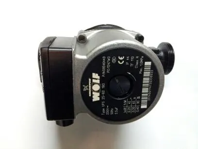 Pompe eau Wolf UPS20-60 126 (1-1/2" 180mm), référence 8908133