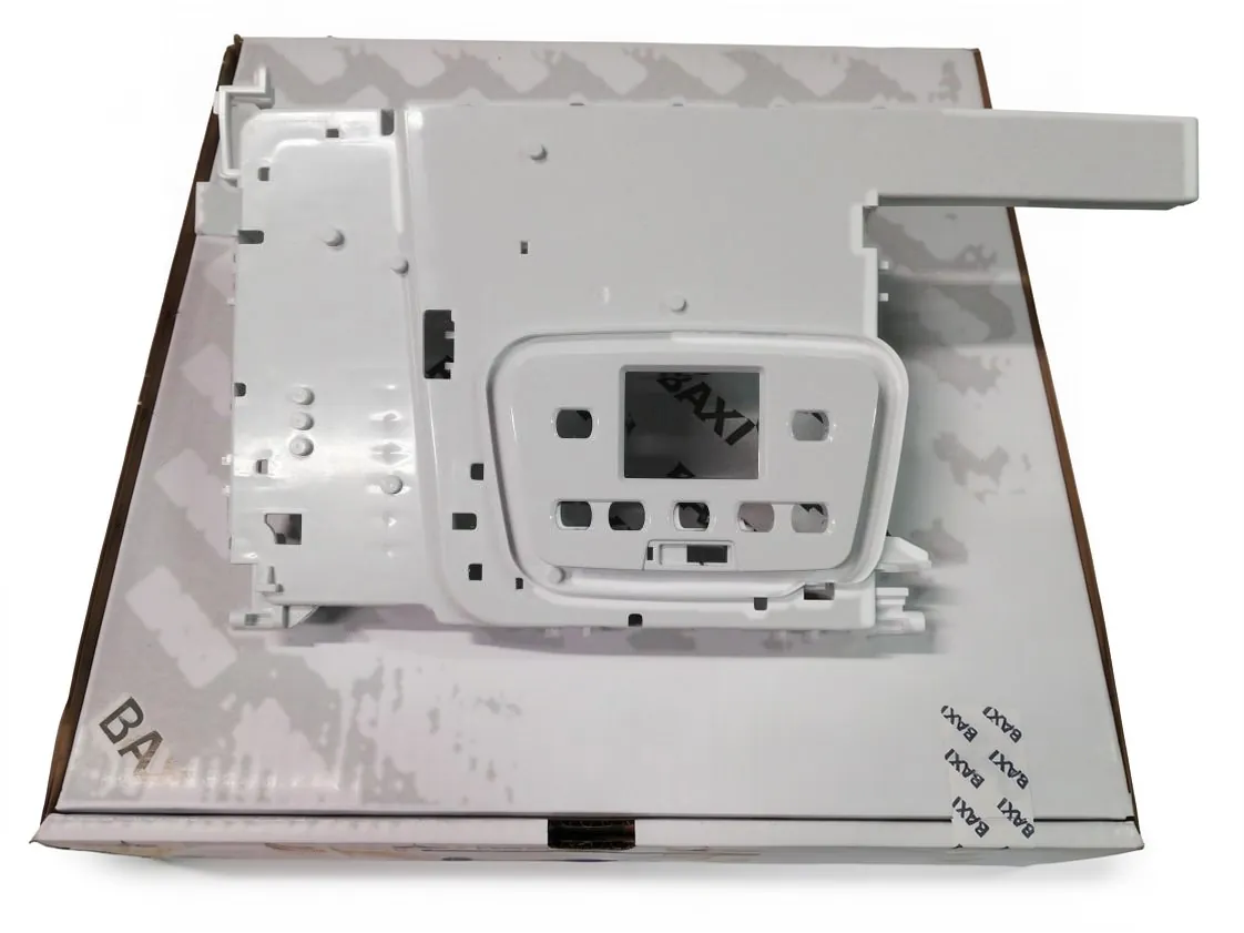 Tampa frontal Baxi Roca Platinum quadro de controlo, referência 125650400