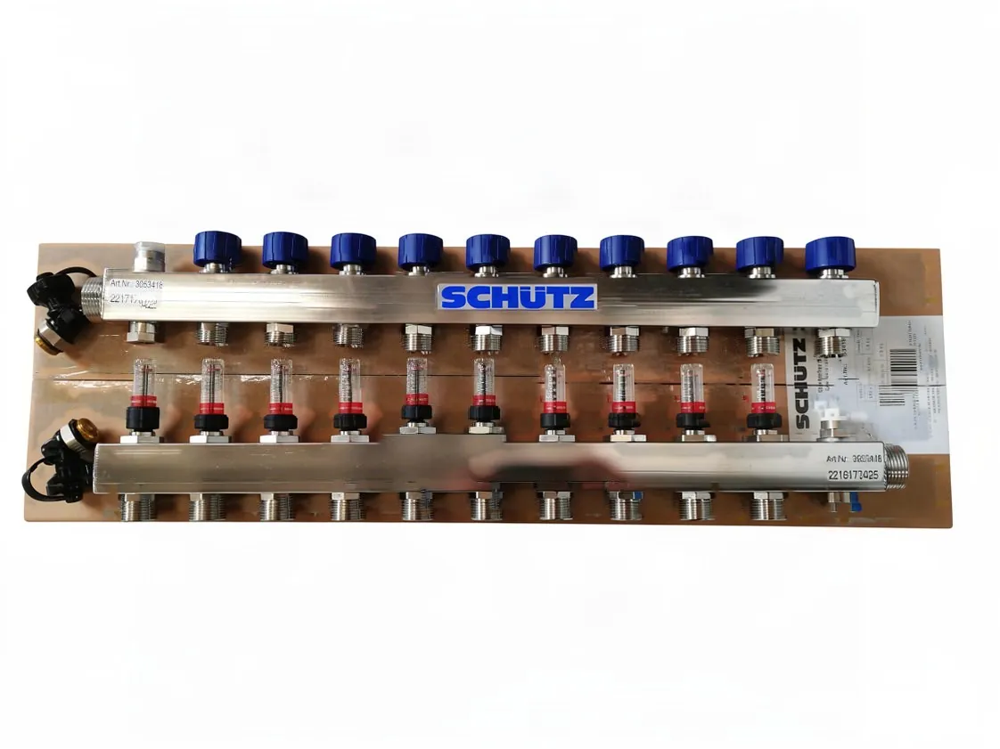 Colector confort 90-3 10 Circuitos 90º Longitud 570mm. Schutz, referencia 3053418