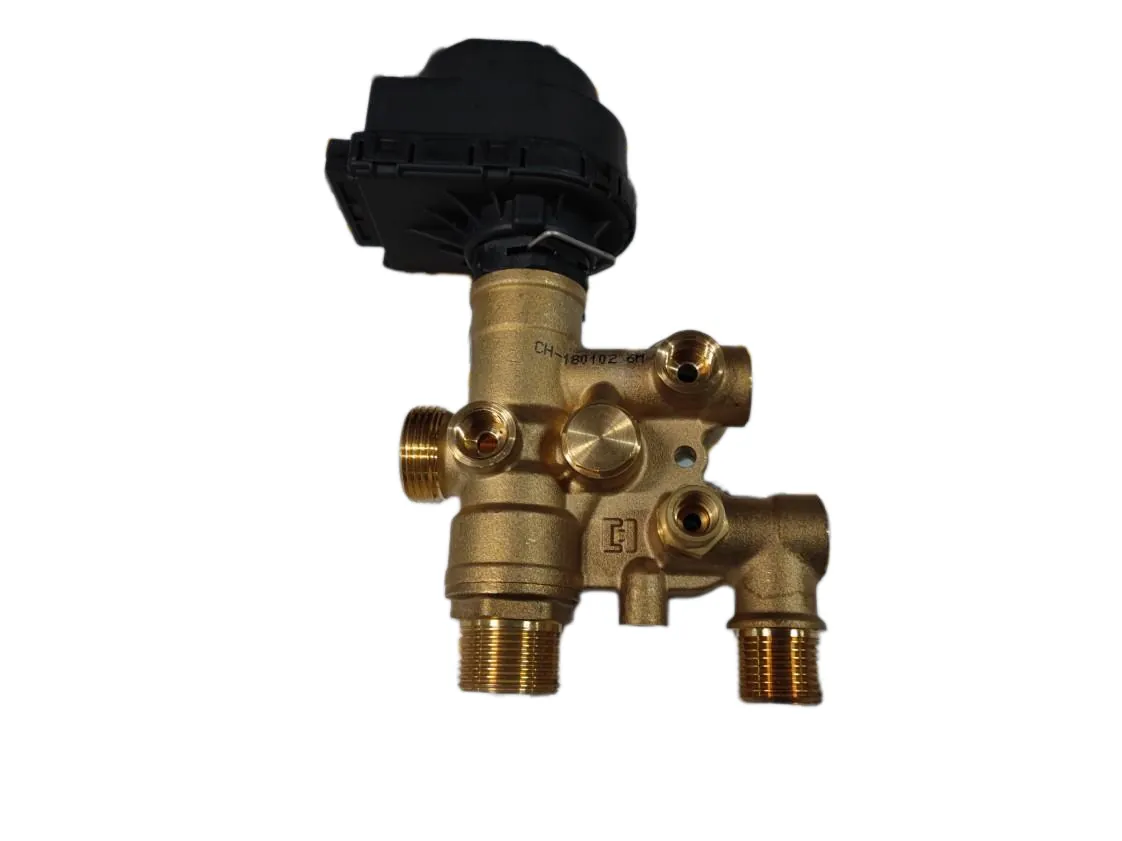 Complessivo valvola tre vie e motore HTW Titan 24kw, codice ricambio T10502B