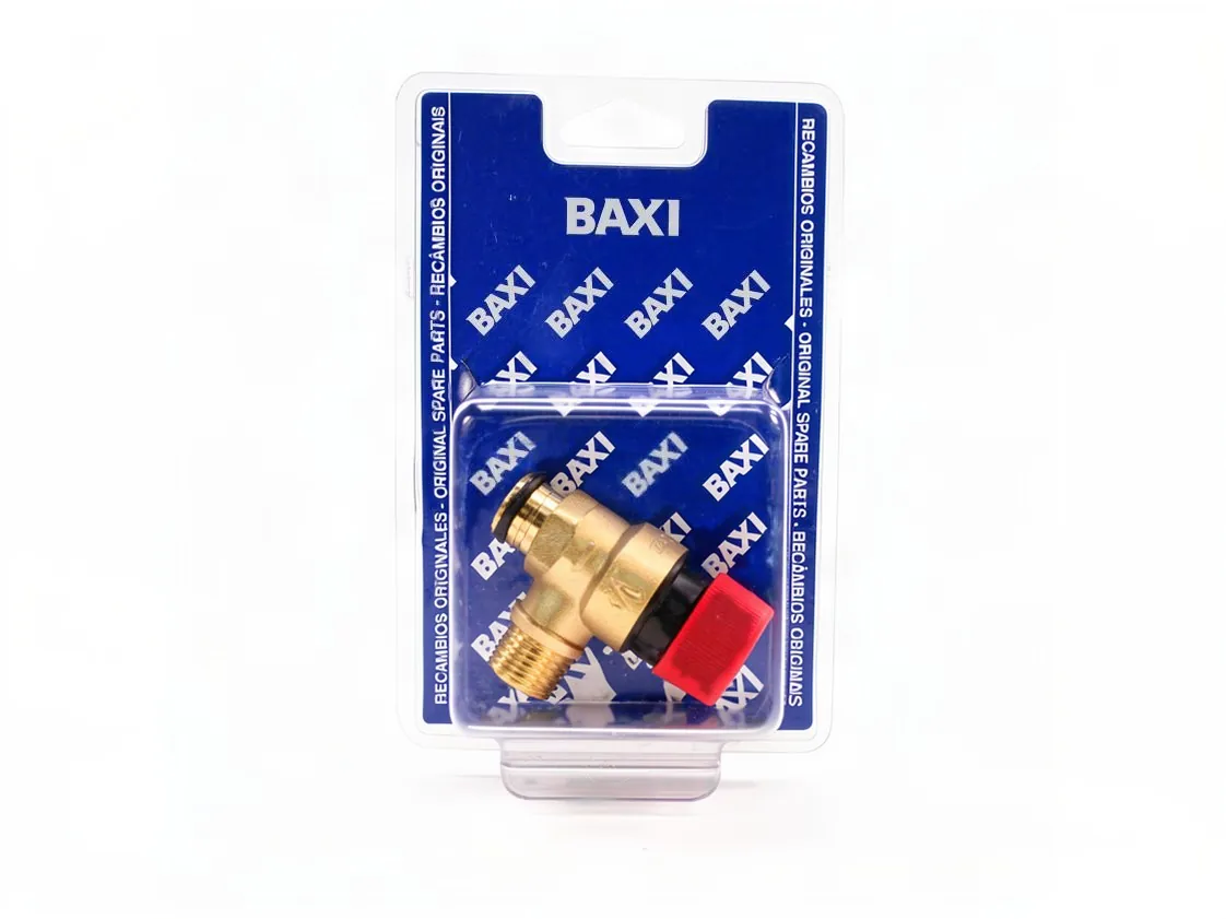 Válvula seguridad Baxi Roca Sara - Nora - Gavina Confort GTI (03Bar torica), referencia 122153310