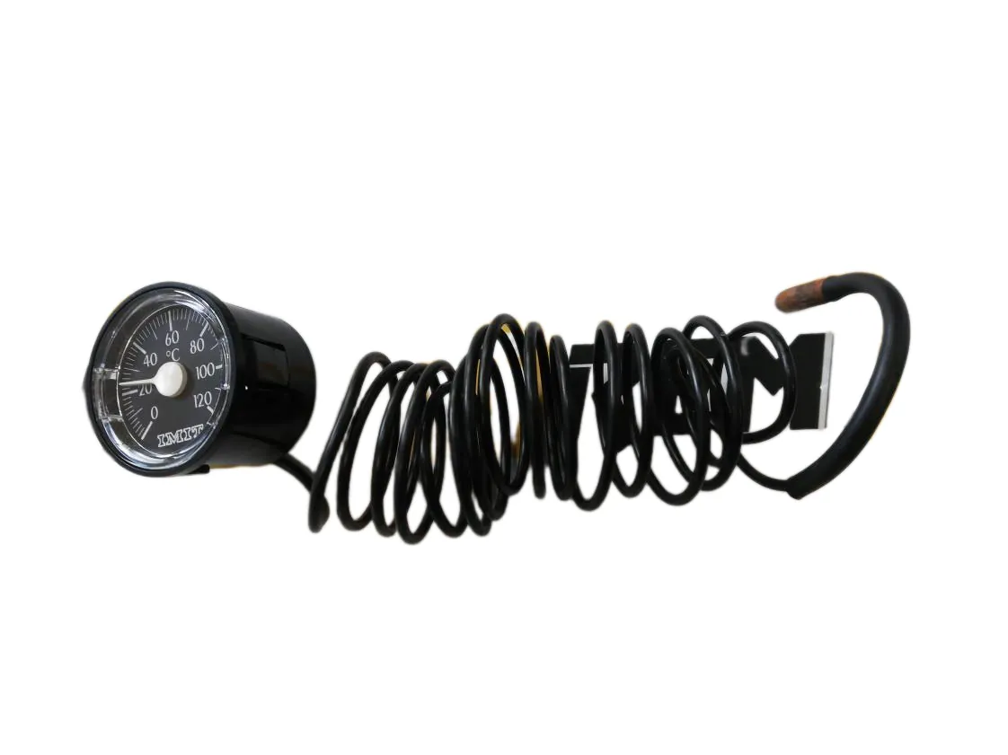 Termometro Domusa Clima Mix - Sirena - Ecogas - DS-Matic (Ø40-0/120º-2000mm) nero, codice ricambio CELC000136-C