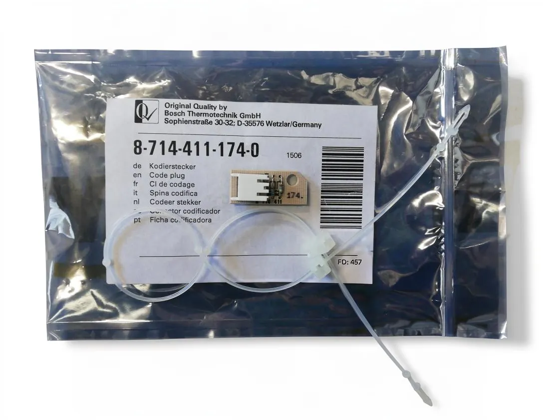 Printplaat Junkers ZWC24-1 MFA (codeerstekker), onderdeelnummer 87144111740