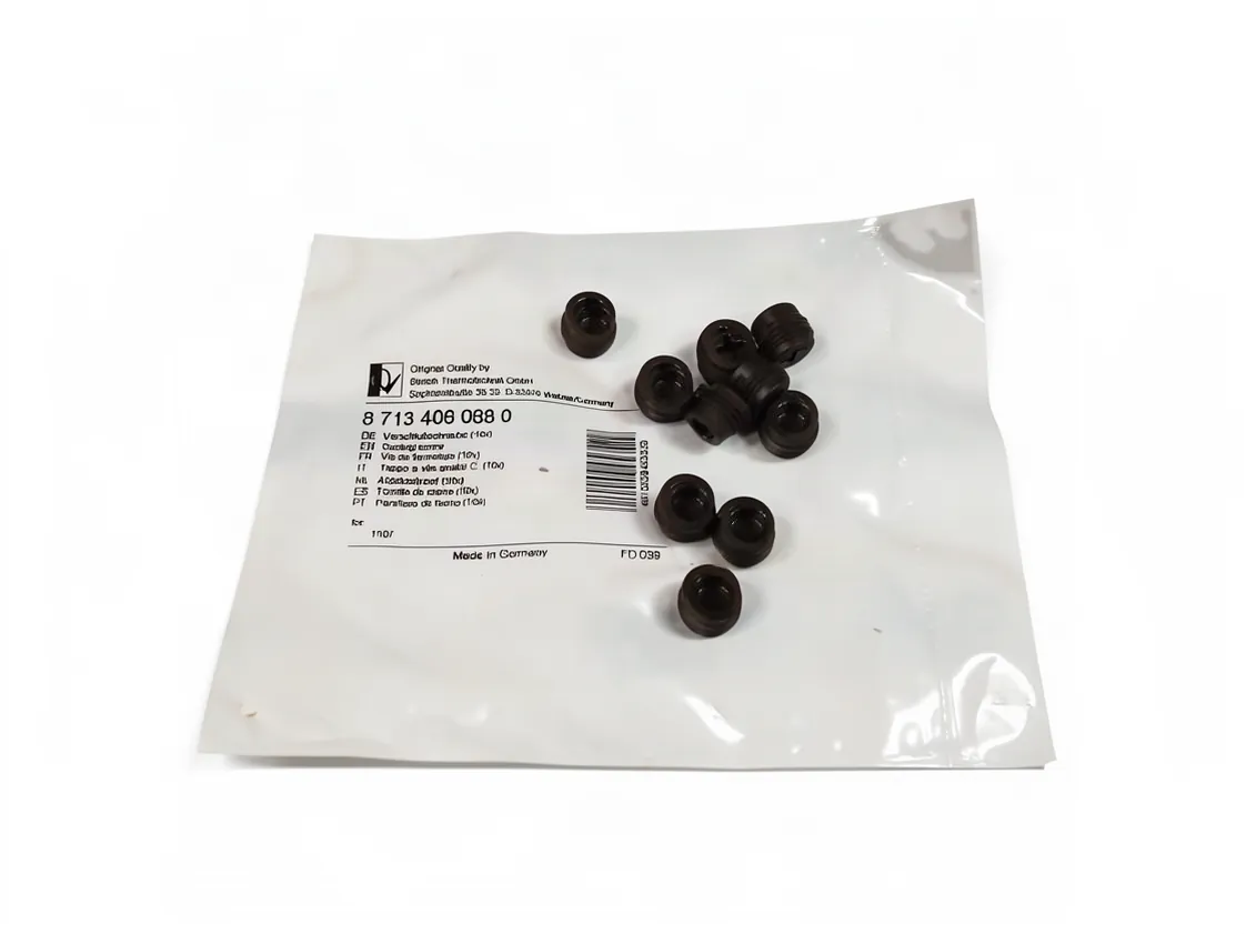 Tapón Junkers toma análisis combustion (kit 10 uds), referencia 87134060880