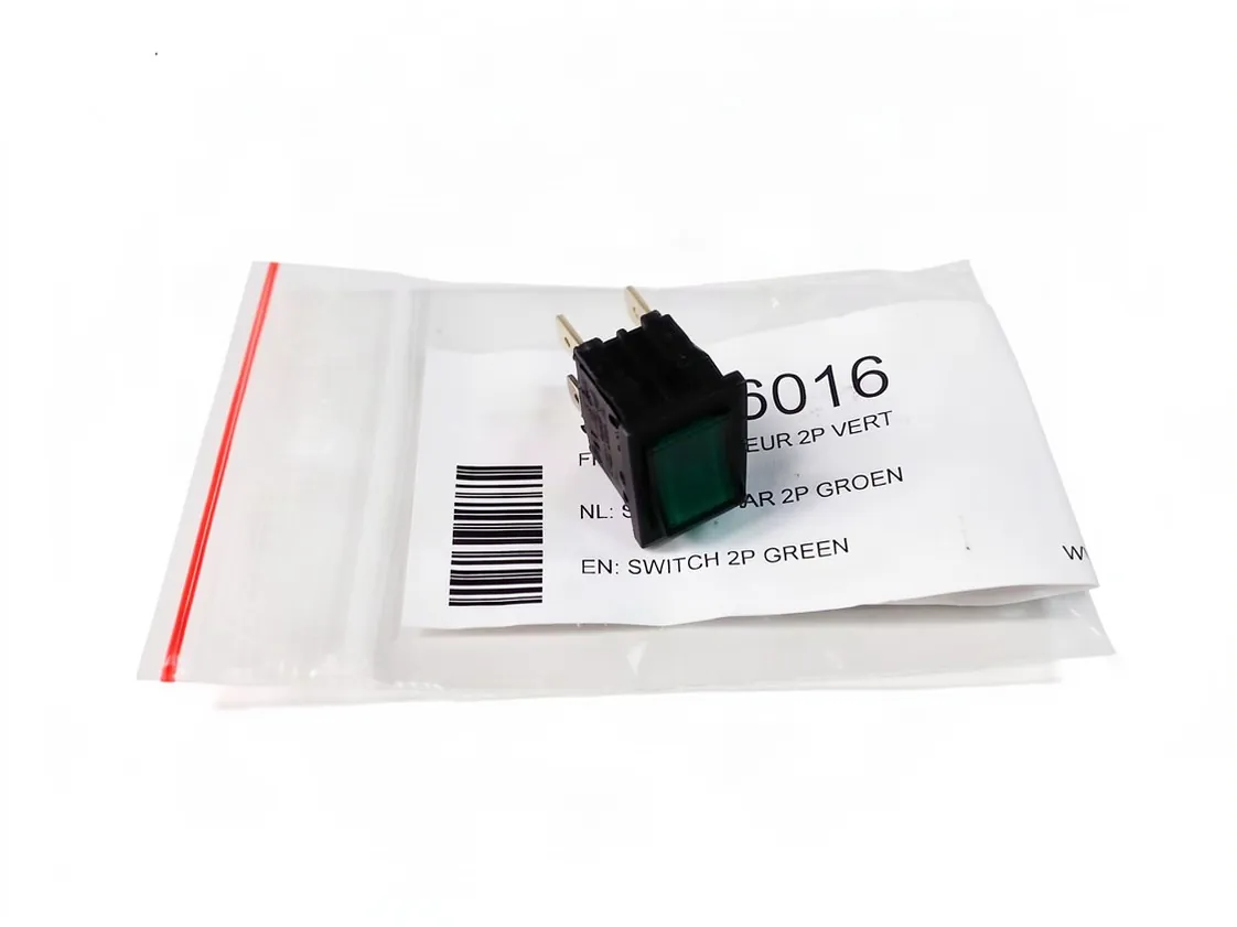 Switch ACV 2 Positions green, part number 785234