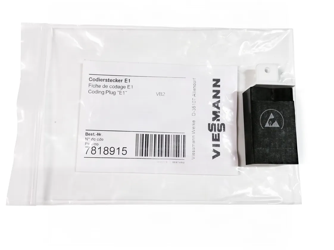 Code plug Viessmann, part number 7818915