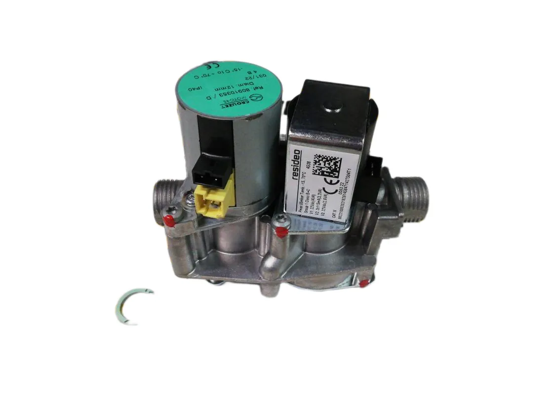 Gasventil Saunier Duval Semiatek C/F24 - Isomax F35H-MOD - Micraplus 30 SE A/1 (Honeywell 80910350/3 Ø12mm) Erdgas, Teilenummer 0020039185-C