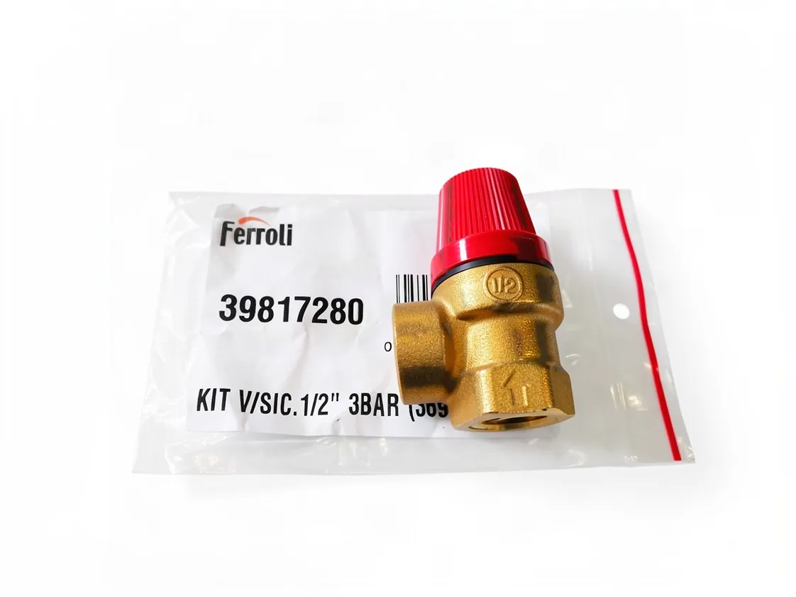 Veiligheidsklep Ferroli Rendimax M 23 EL (03 bar 1/2H), onderdeelnummer I39817280