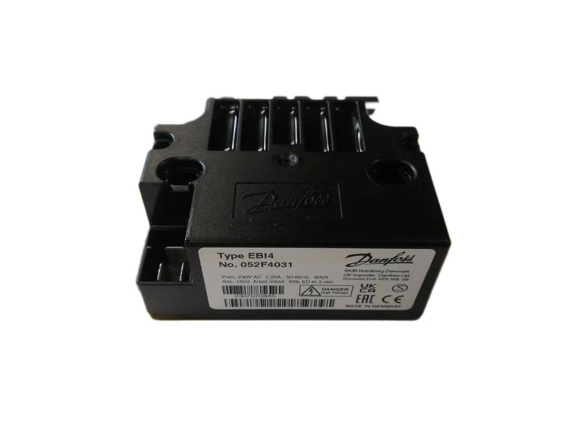 Transformador quemador gasoil Danfoss Type EBI4 52F 0036 (sin cable), referencia 805599