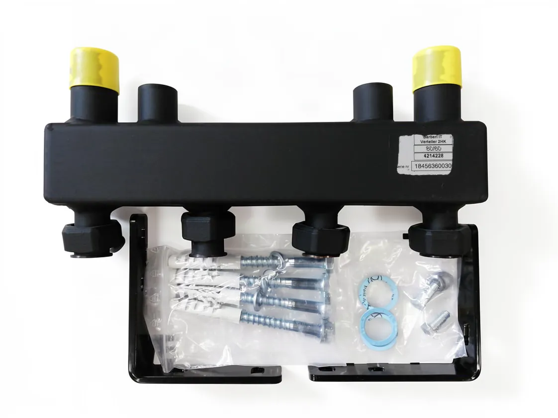 Imppumps distributieverdeeler circulatiegroep DN20 van 2 zones, onderdeelnummer BRB-10000