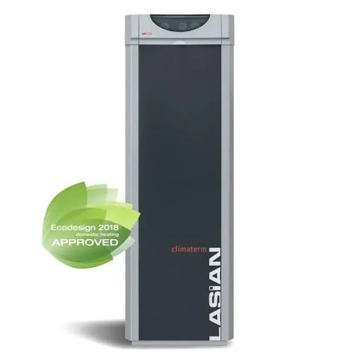 Chaudière fioul Lasian Climaterm AV 40-V (Mixte accumulation fonte, Analogique avec ballon émaillé de 100 litres), référence CLA2152