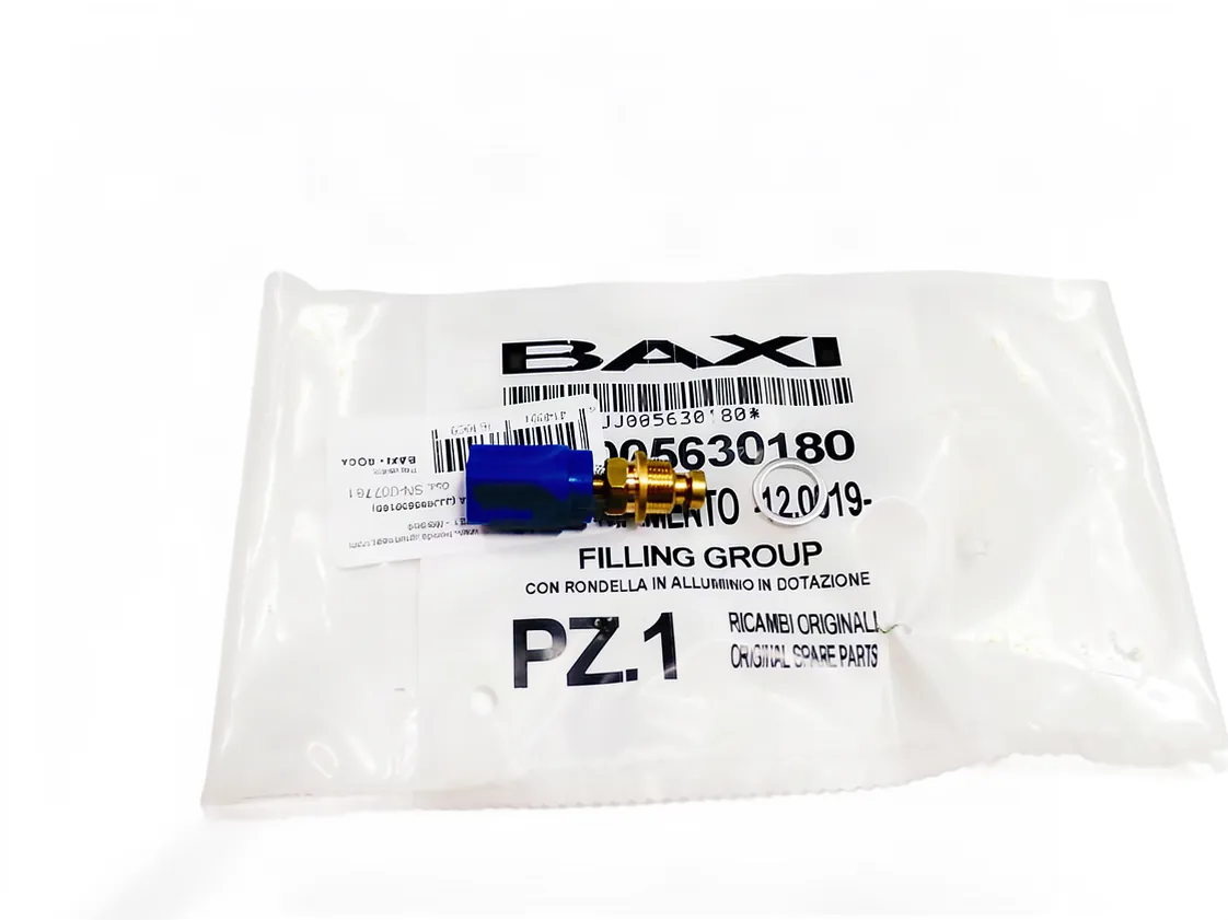 Befüllungshahn Baxi Luna (JJJ005630180), Teilenummer BA005630180