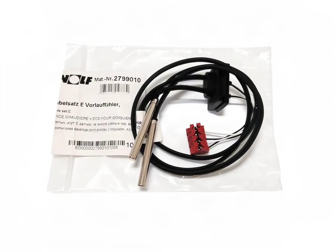 Wolf wiring with NTC sensor supply, part number 2799010