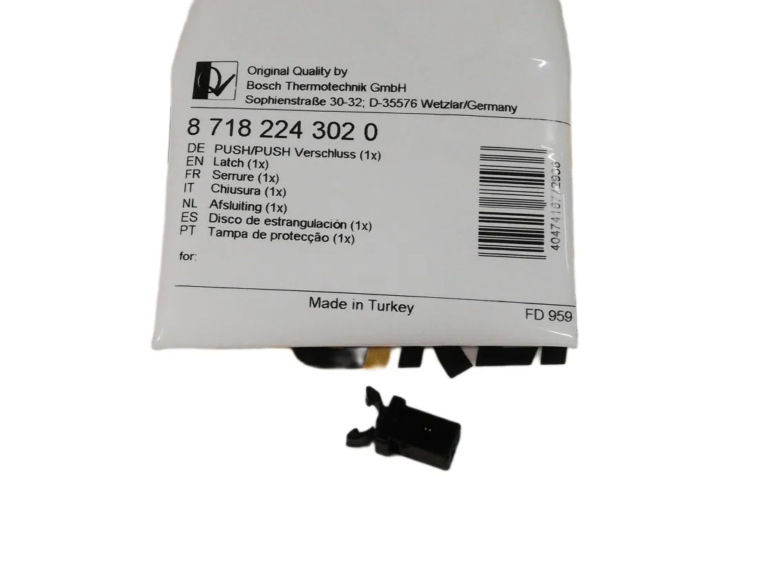 Clipmechanismus Junkers Verschluss, Teilenummer 87182243020