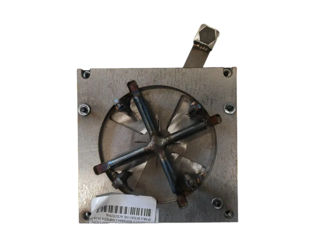 Domusa NG 10-16 cleaning assembly (Parts 27 to 37), part number RBIO0000015
