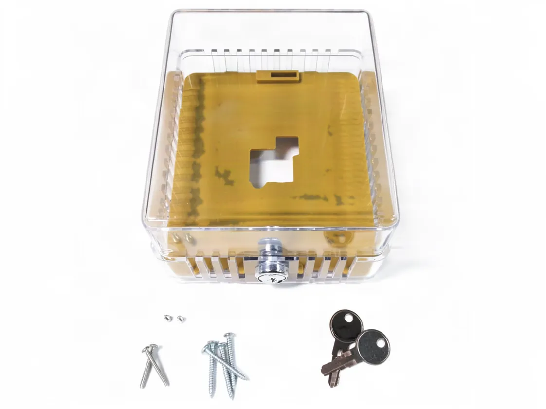 Caja protección termostato ambiente 130x110x75mm., referencia JJ-022971