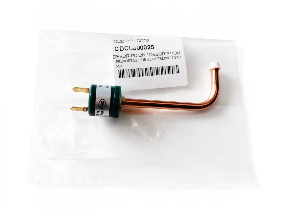 Presostato alta Domusa Dual Clima R6 4.2-3.6 Mpa, referencia CDCL000025