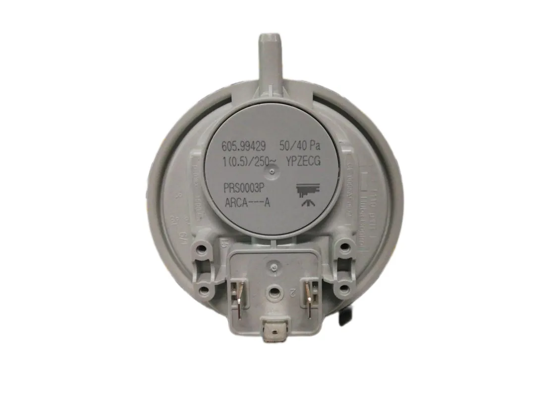 Pressostato aria step aeterna 25F - 29F - pixel 25 (huba 50-40pa), codice ricambio PRS0003P1