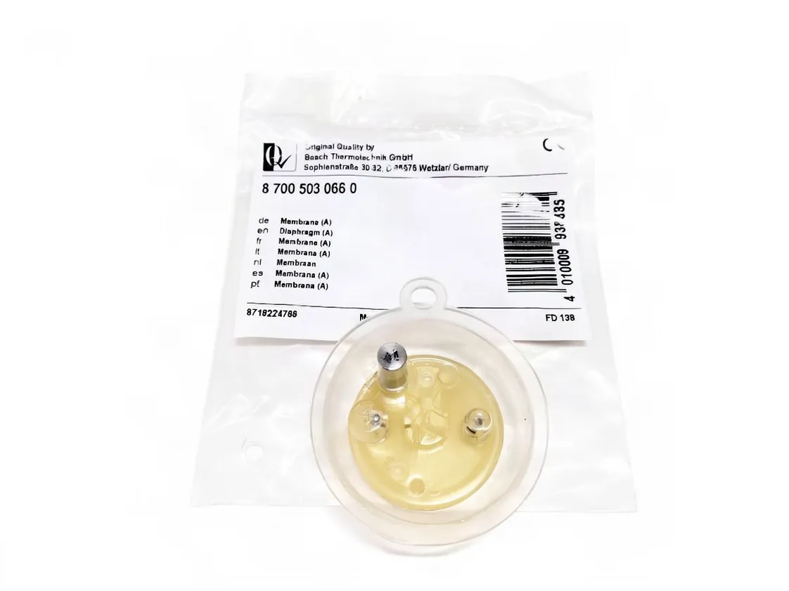 Membrana Junkers WR275-1KD1, codice ricambio 87005030660