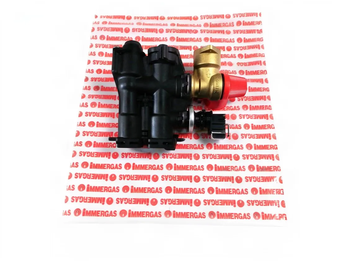 Bloc hydraulique Immergas Maior kW bypass ensemble complet, référence 3.015076