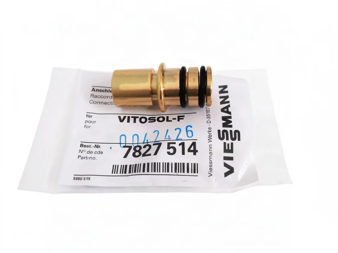 Tubo attacco Viessmann corto, codice ricambio 7827514