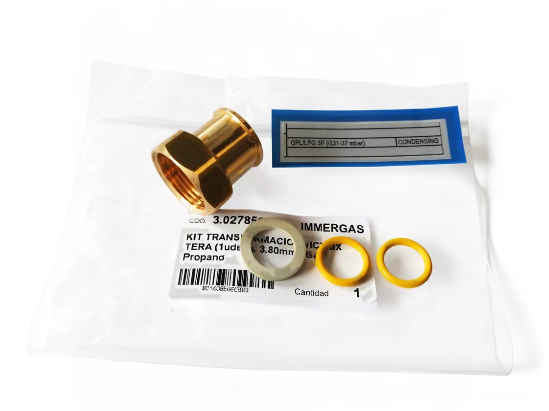 Kit transformación victrix tera 28 - 28 V2 (1uds de 3.80mm.) Gas Propano, referencia 3.027856