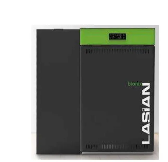 Caldera pellet Lasian Bionix 24 Plus 24kw y Tolva de 162Kgr., referencia 12524P