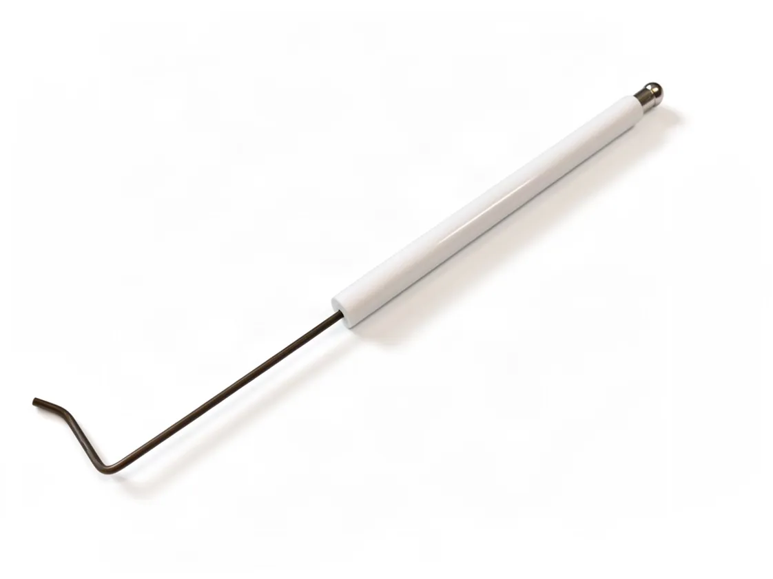 Electrodo Ecoflam Blu 1000 EX D8X100 D6,4 D1,65X60 90°L (No incluido cable 65320942), referencia 65320855