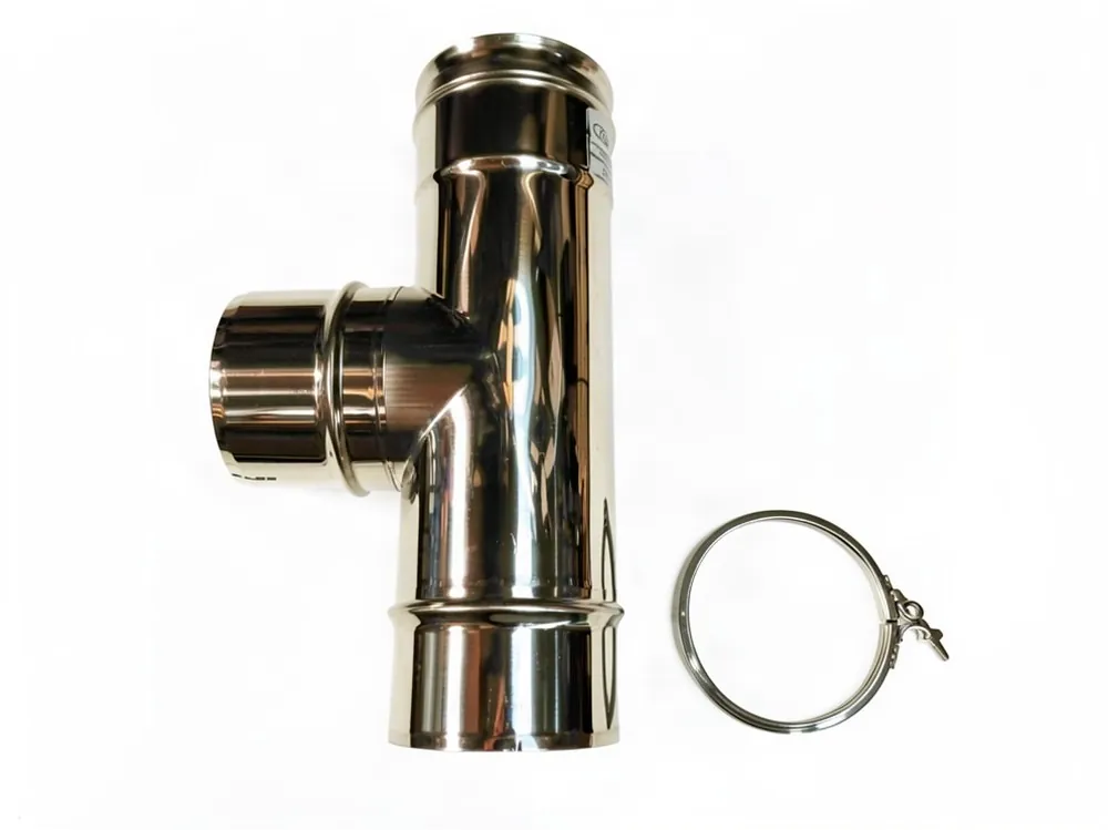 T-Stück SPC 080 bis 90º Rostfrei ISP316 FIG, Teilenummer XK-029909