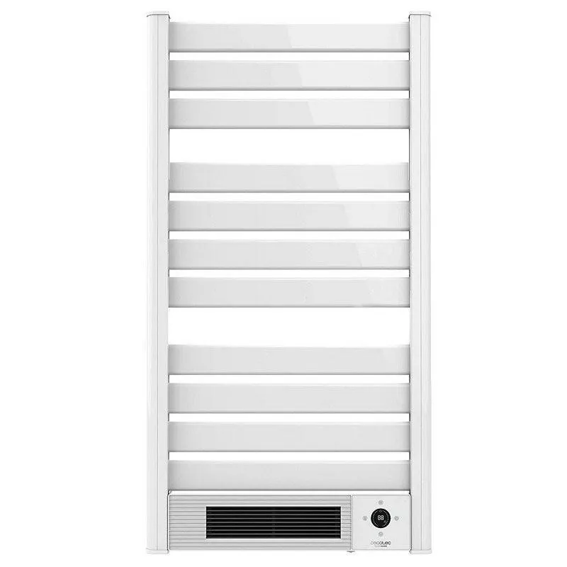Toallero eléctrico cecotec Ready Warm 9770 Ceramic Towel 2000w con calefactor ceramico incorporado Blanco, referencia 05353