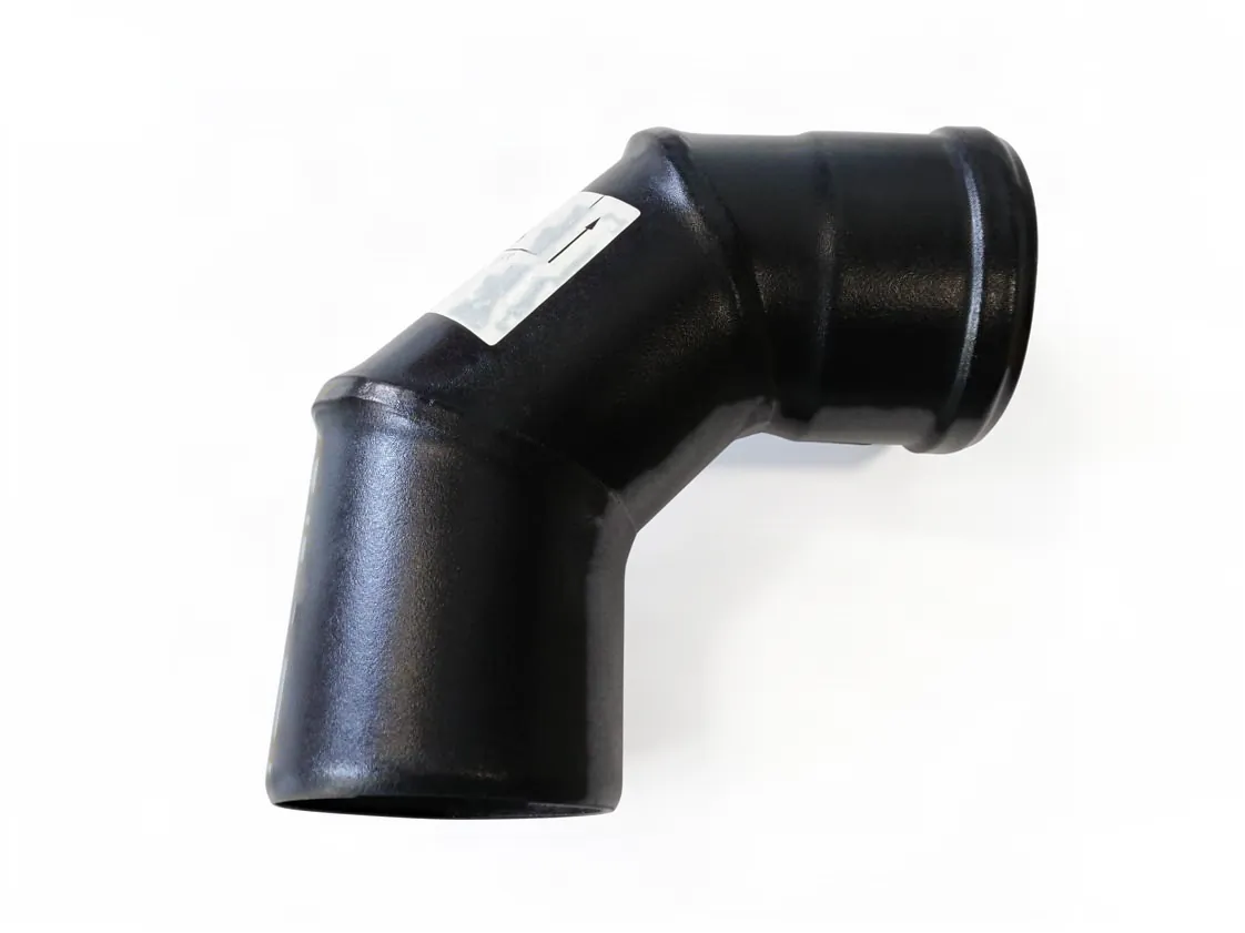 Gomito 080 x 90ºMH Porcellanato Nero (practic), codice ricambio 096009