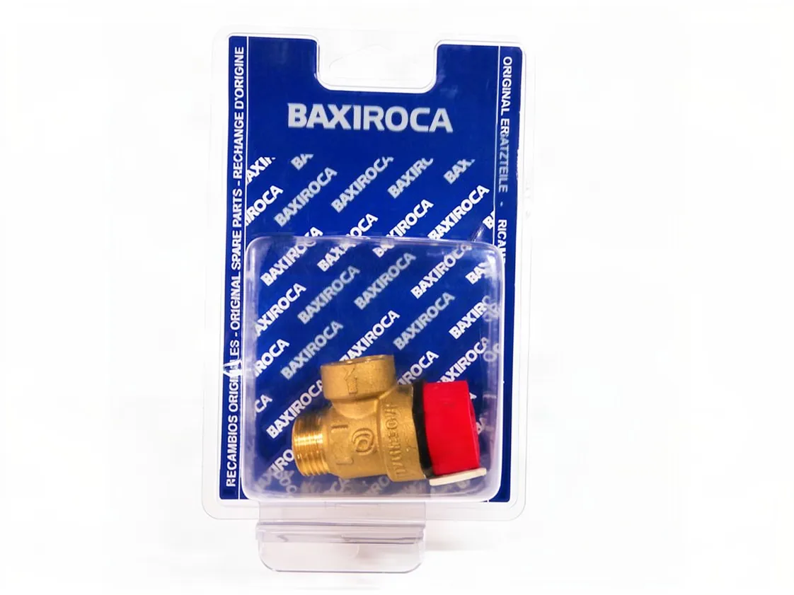 Válvula seguridad Baxi Roca Nuvola 24I, referencia 125995060