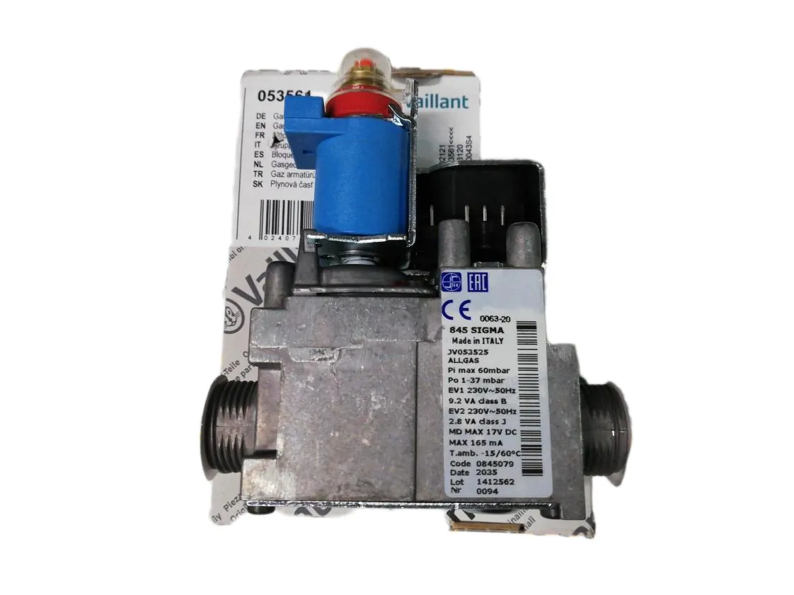 Válvula gás Vaillant VMI ES 32/362-7 R3 gás butano, referência 053561