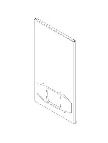 Front panel Sime praktica HE 25, part number 6325072