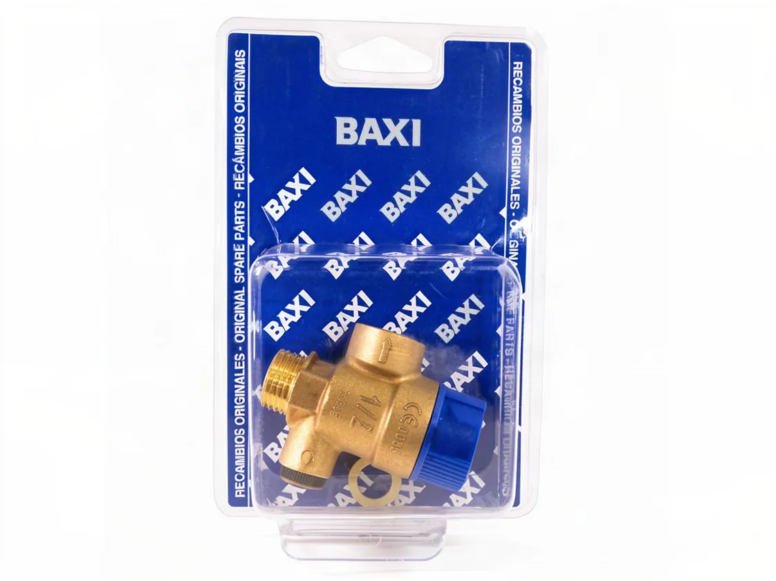 Vanne de sécurité Baxi-Roca Vega Plus 08bar ballon, référence 125995062
