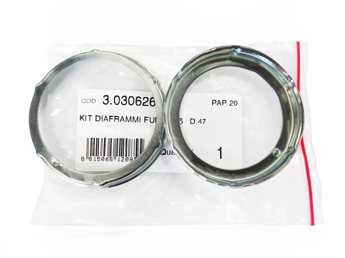 Kit diafragmas Immergas Caesar ECO14 saída fumos Ø45 - Ø47, referência 3.030626