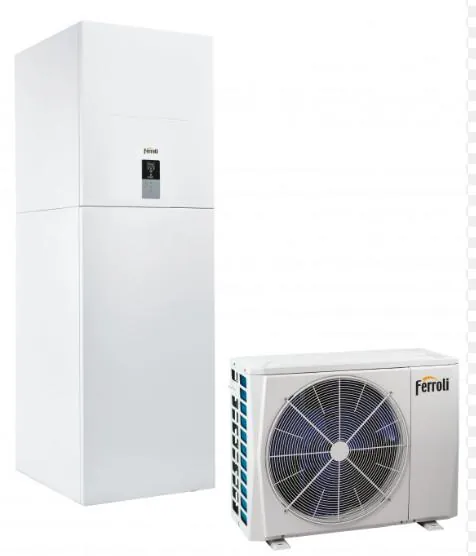 Ferroli Partida Tipo Split Mod. omnia ST 3.2 HI3 - 08kw Con Acumulador de ACS Integrado de 190 litros de suelo (Monofasica 220V), referencia 0XHT8SWA
